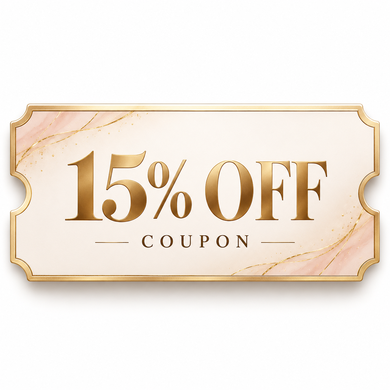 15% OFF COUPON
