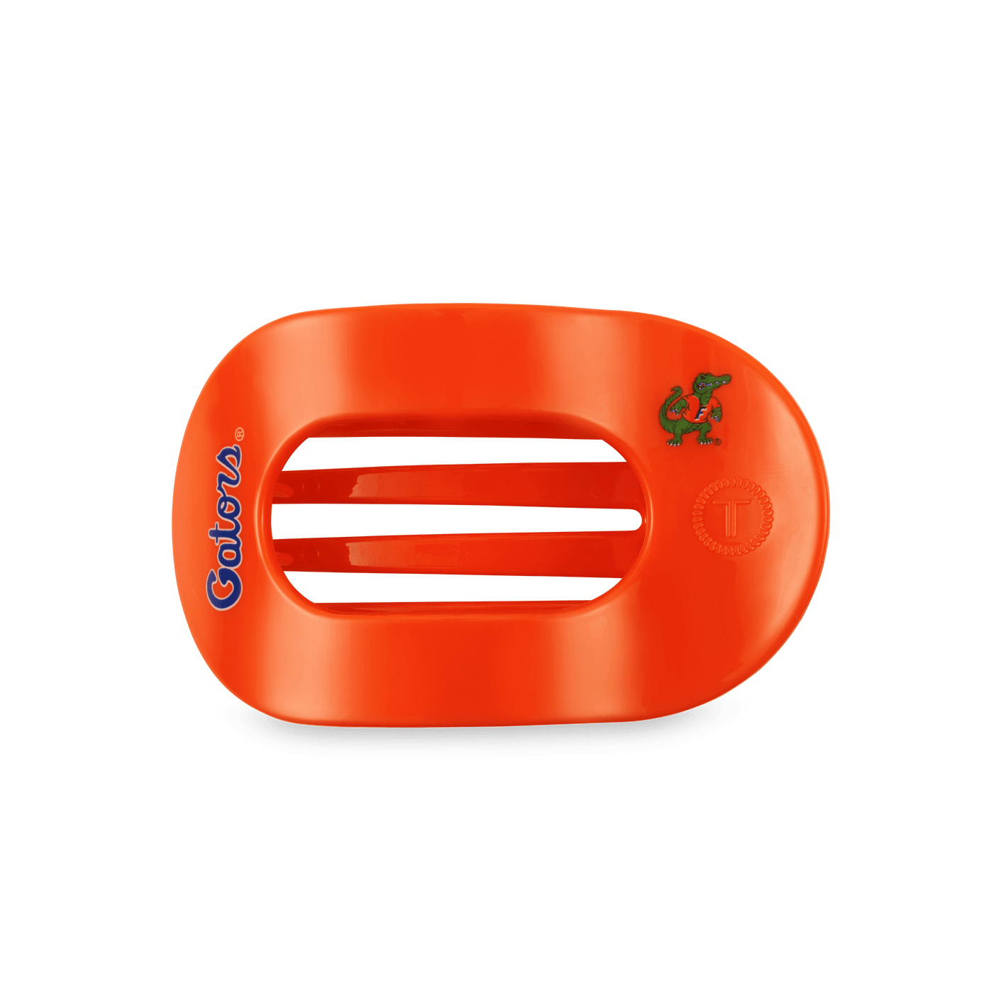 Go Gators! Medium Flat Round Hair Clip