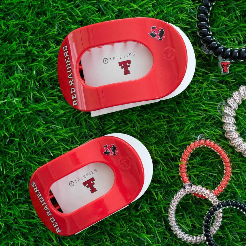 Wreck 'Em Tech! Medium Flat Round Hair Clip