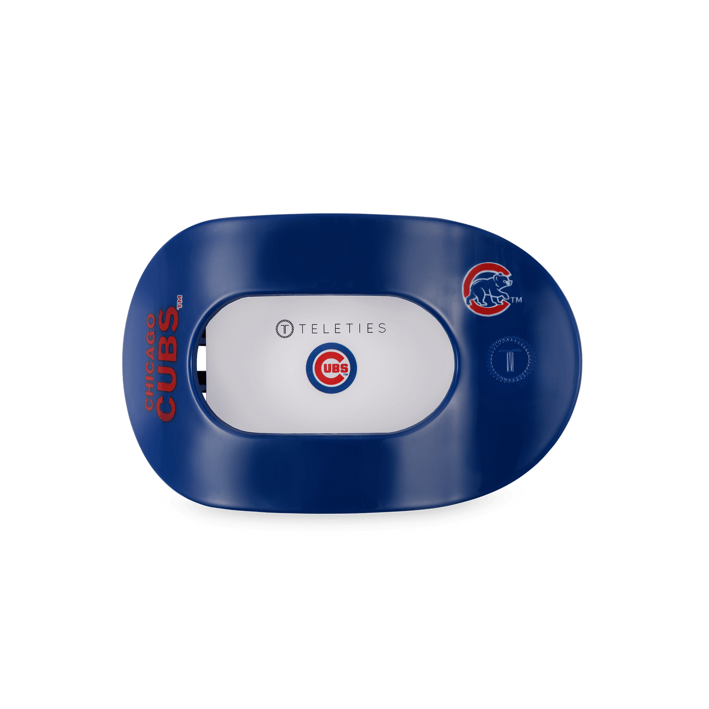 Chicago Cubs Medium Flat Round Hair Clip