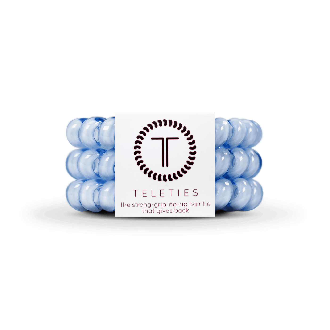 Washed Denim Large Hair Ties