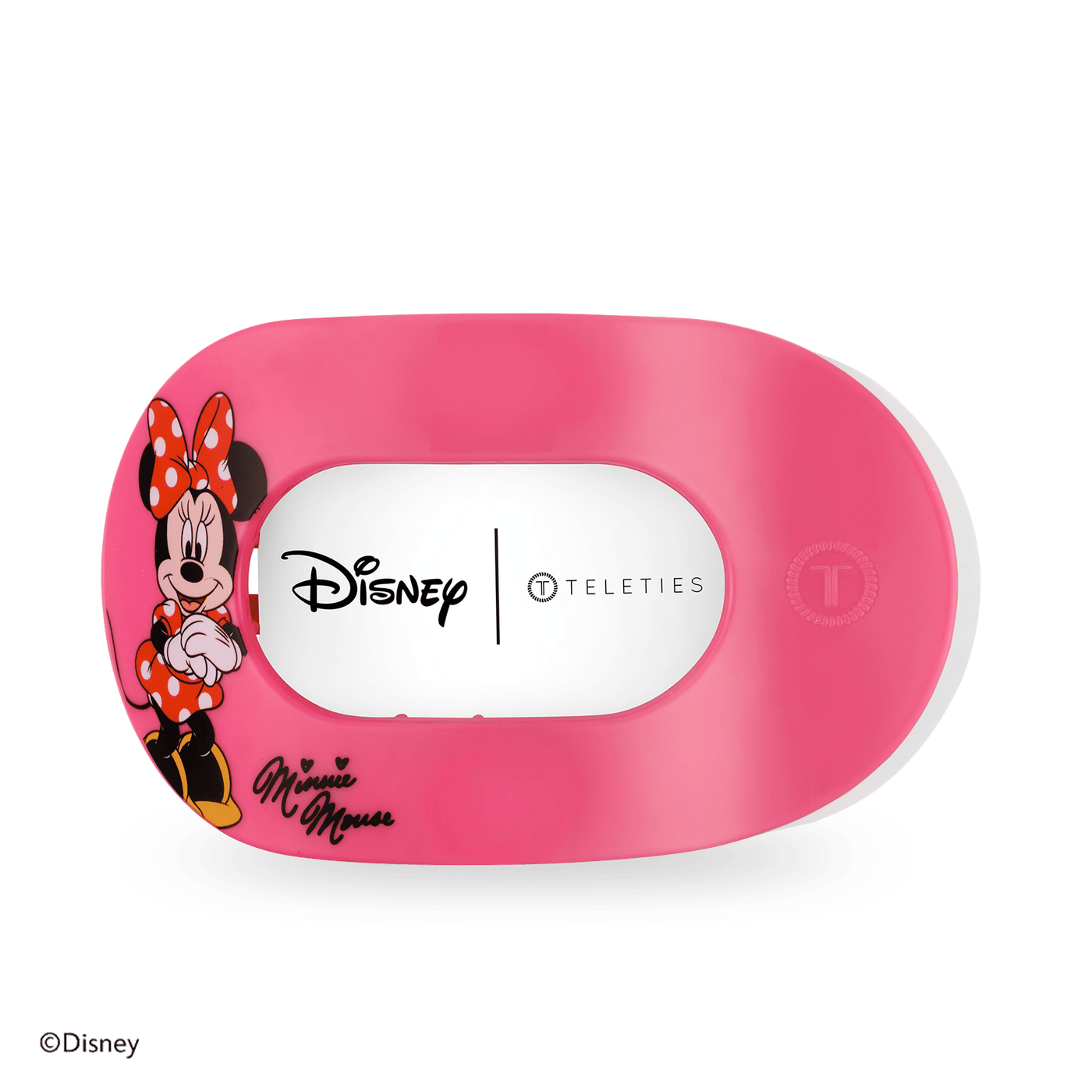 Minnie Mouse Large Flat Round Hair Clip