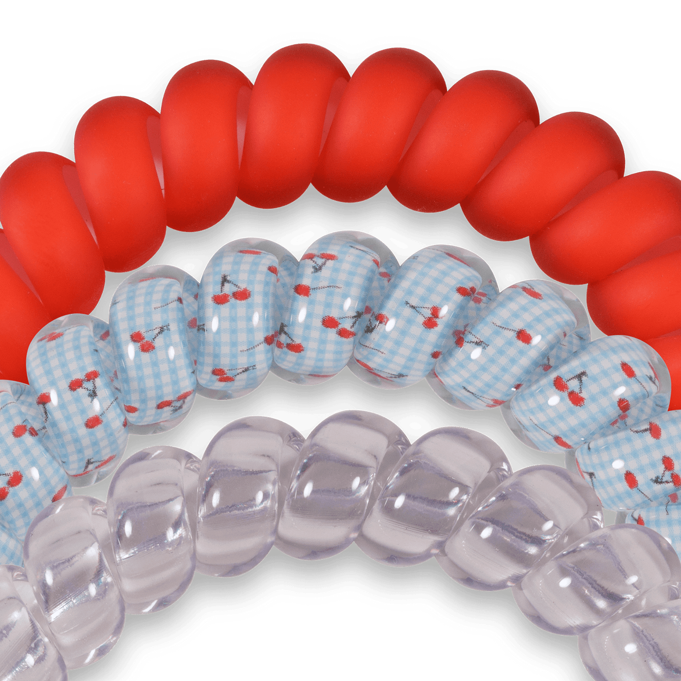 Basket of Cherries Large Hair Ties