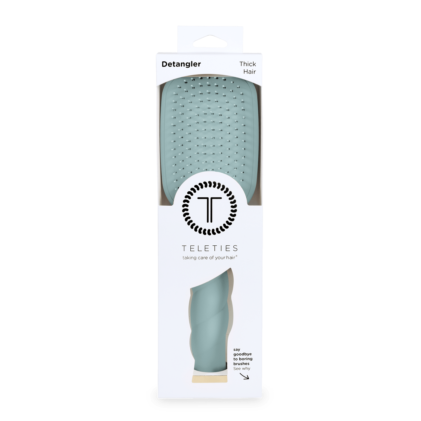 Detangler Hair Brush for Thick Hair – Blue