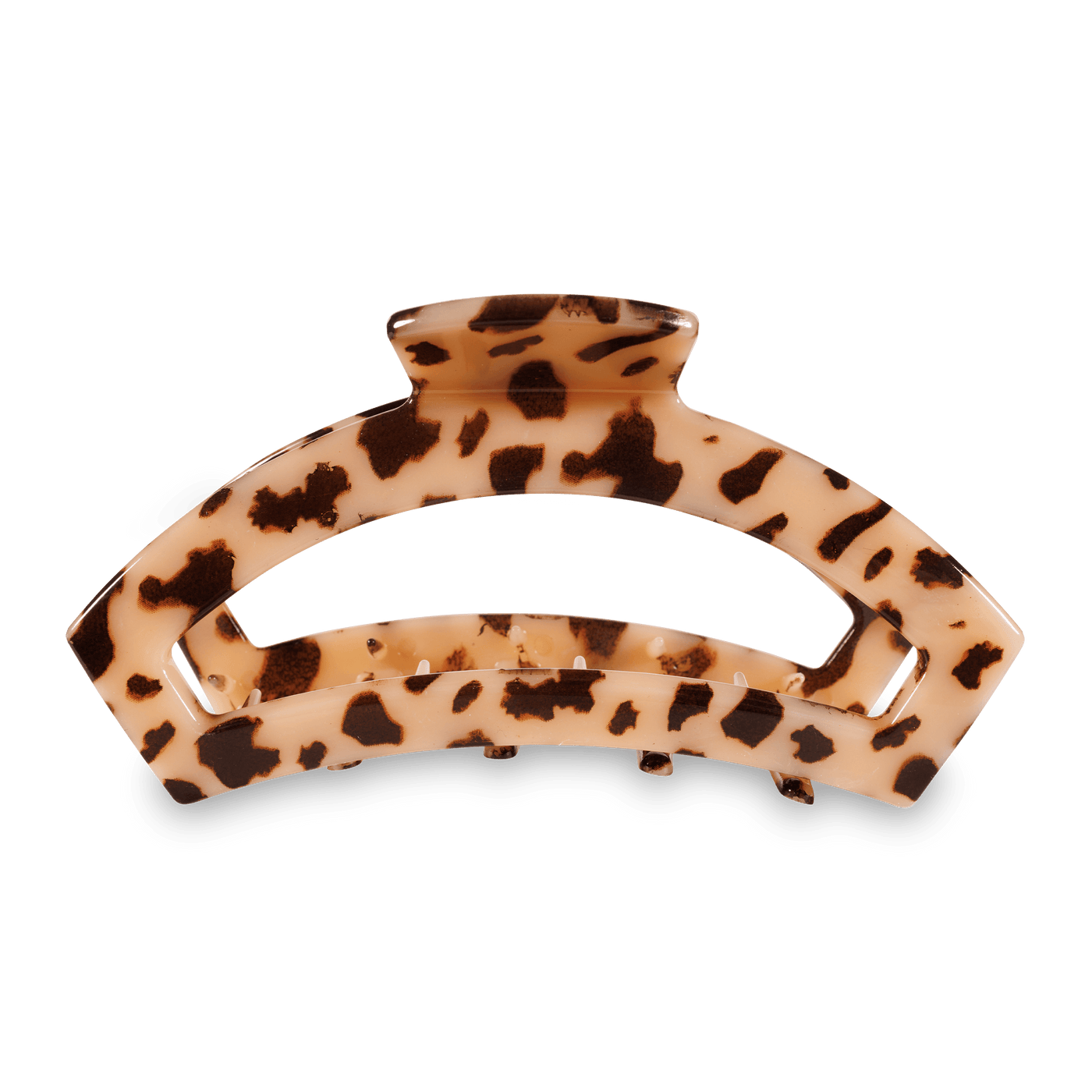 Open Blonde Tortoise Large Hair Clip