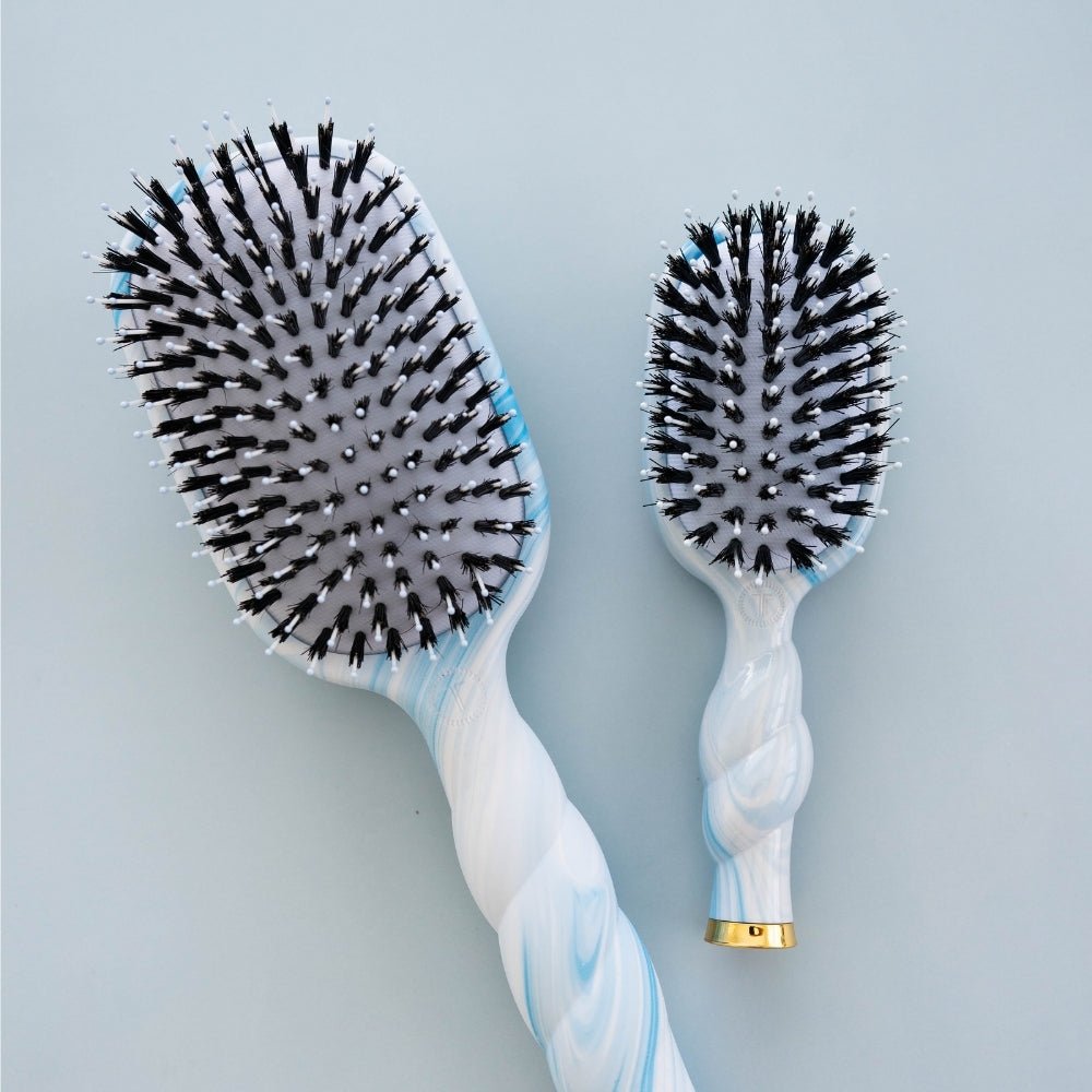 Mini Boar Bristle Hair Brush - Tide & True