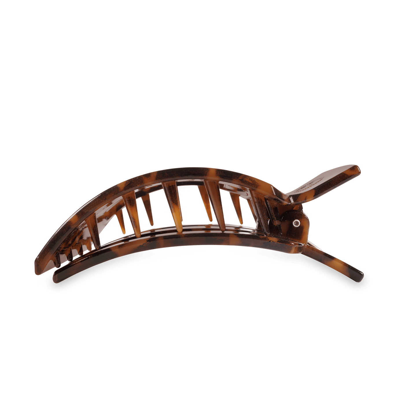 Tortoise Large Flat Square Hair Clip