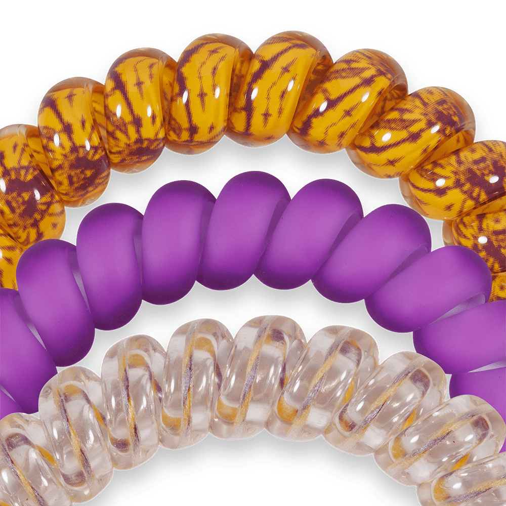 Geaux Tigers! Large Hair Ties