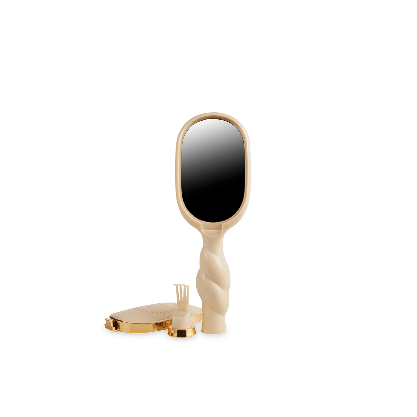 Mini Detangler Hair Brush for Medium Hair - Tan