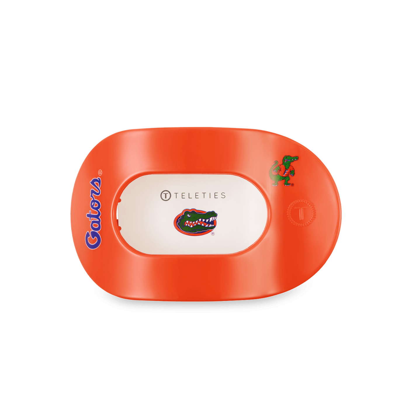 Go Gators! Medium Flat Round Hair Clip