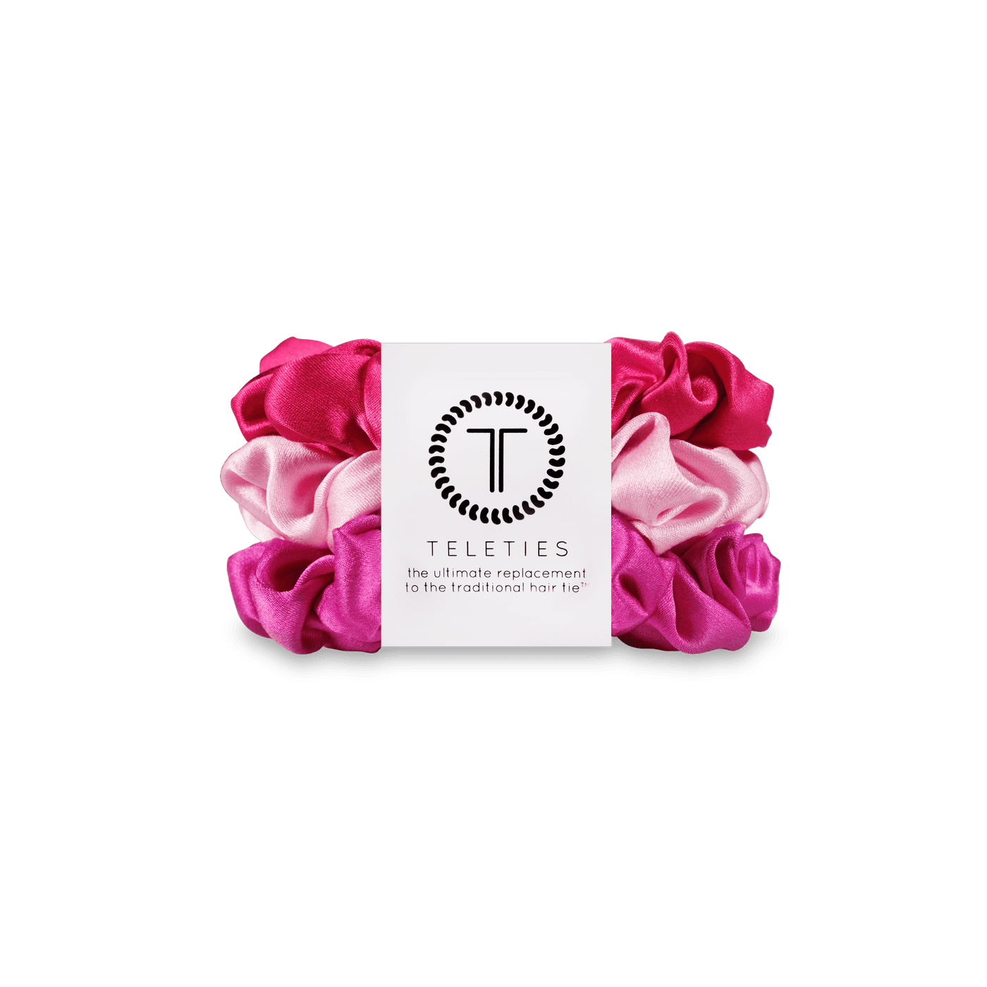 Rose All Day Small Silk Scrunchies