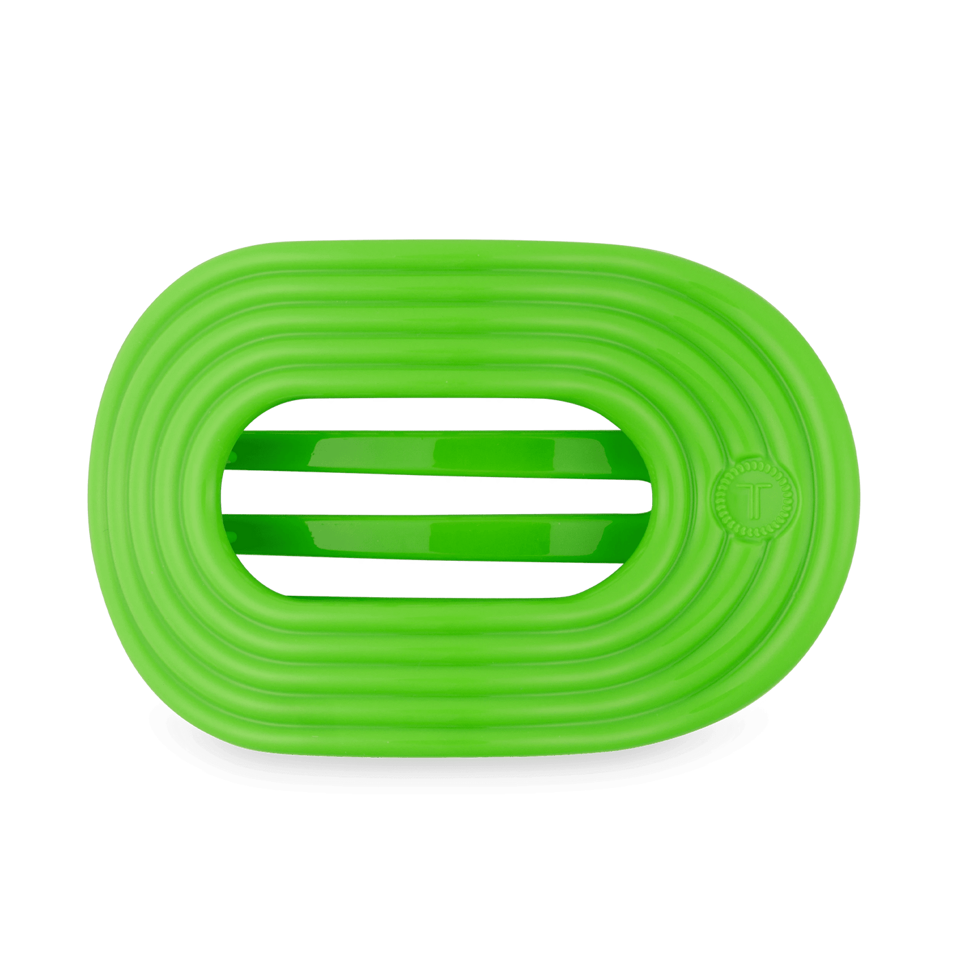 Glow For It Large Flat Round Hair Clip