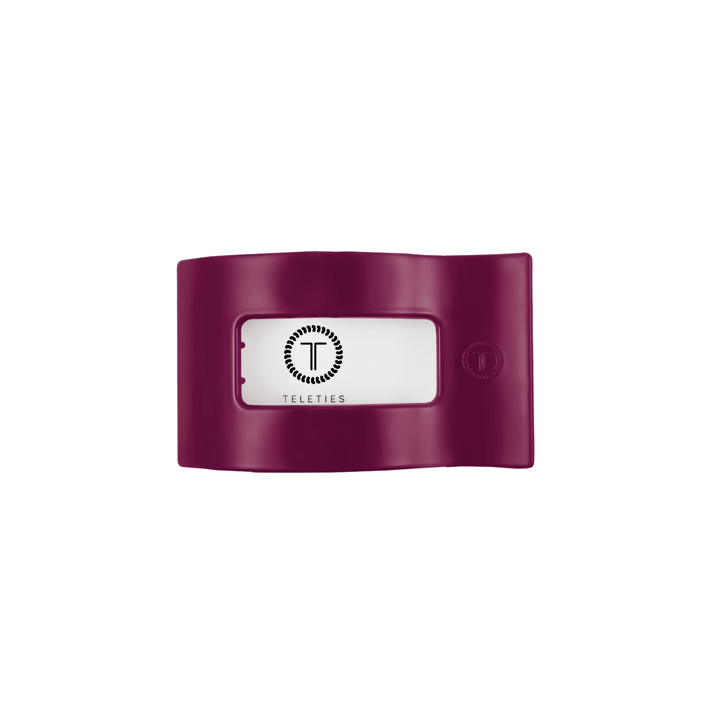 Mulberry Small Flat Rectangle Hair Clip