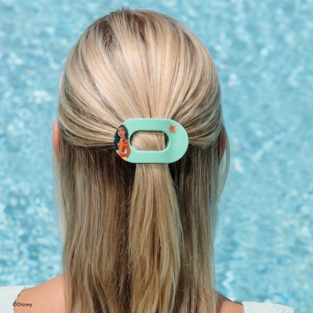 Moana Tiny Flat Round Hair Clip