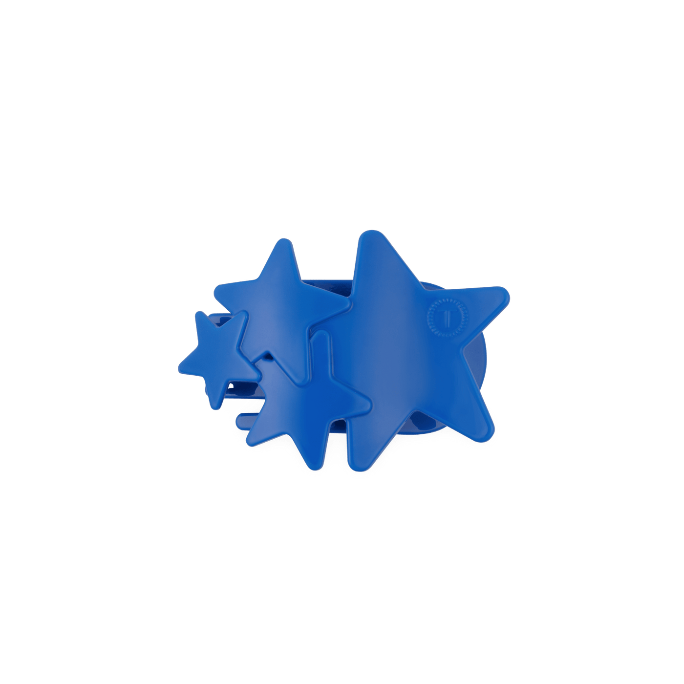 Blue Shooting Star Small Flat Hair Clip