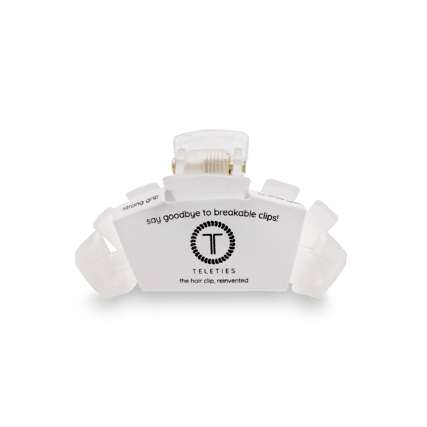 Classic Coconut White Tiny Claw Clip