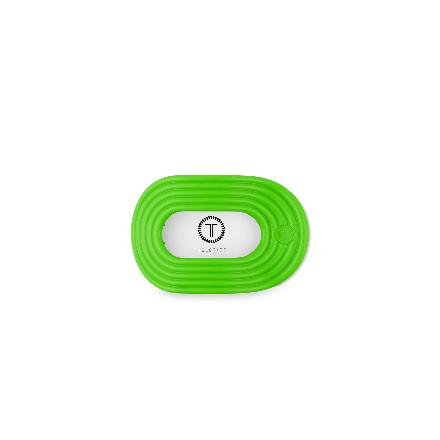 Glow For It Tiny Flat Round Hair Clip