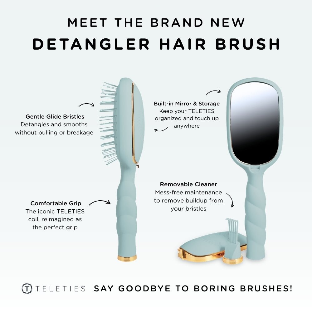 Detangler Hair Brush for Fine Hair – Blue