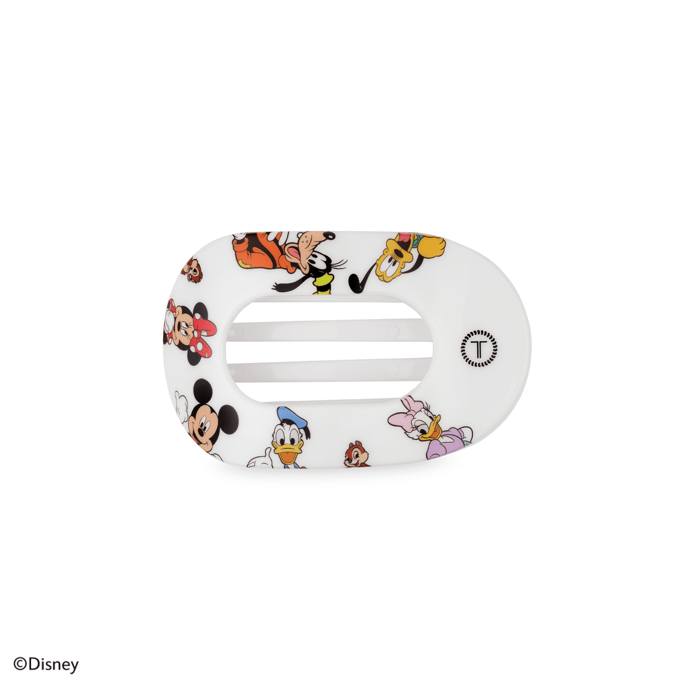 Mickey and Friends Small Flat Round Hair Clip