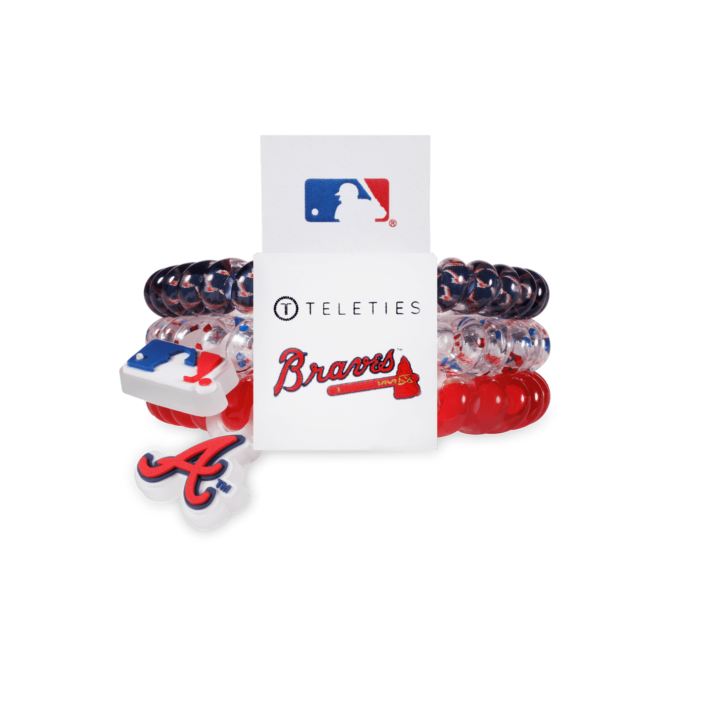 Atlanta Braves Small Hair Ties