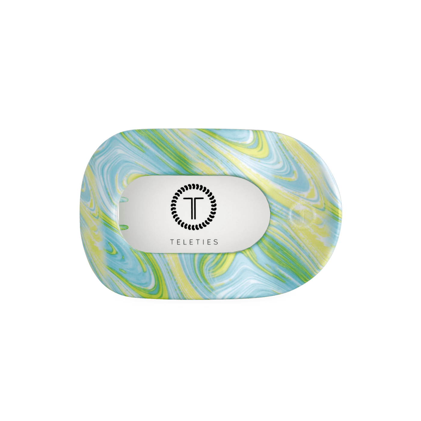 By the Sea Shore Medium Flat Round Hair Clip