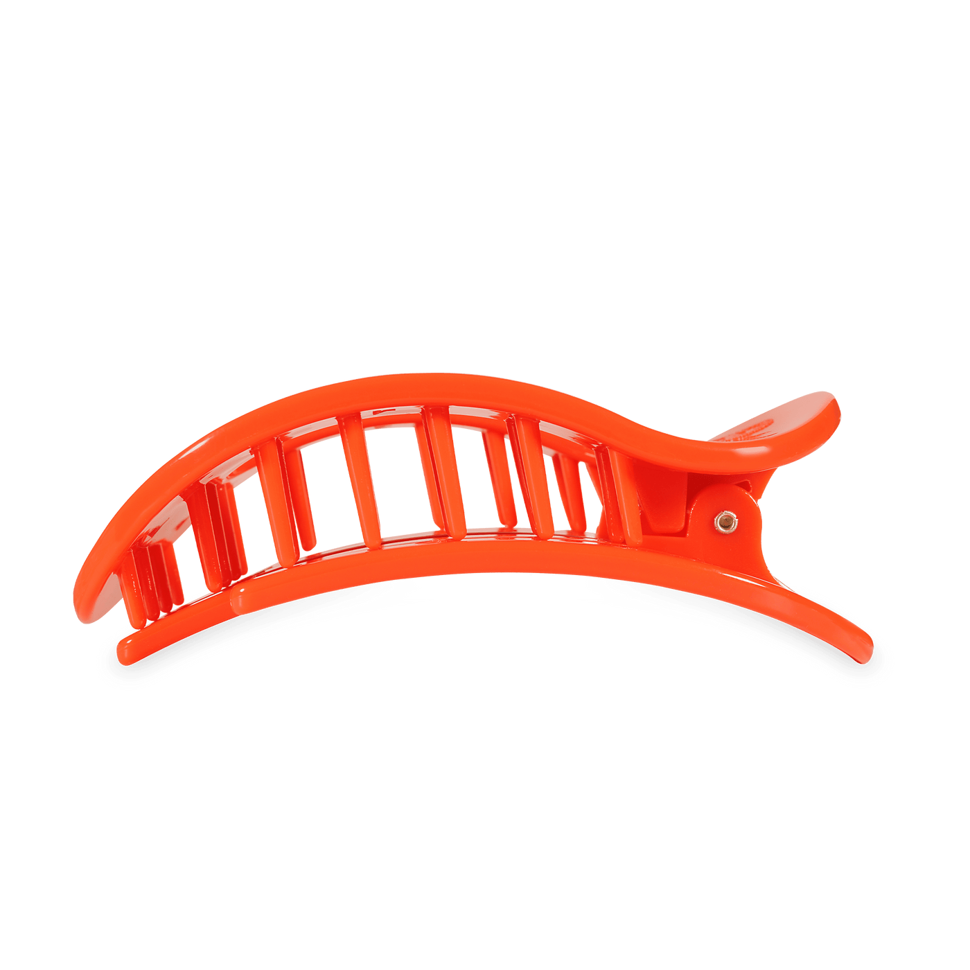 Go Canes! Large Flat Round Hair Clip