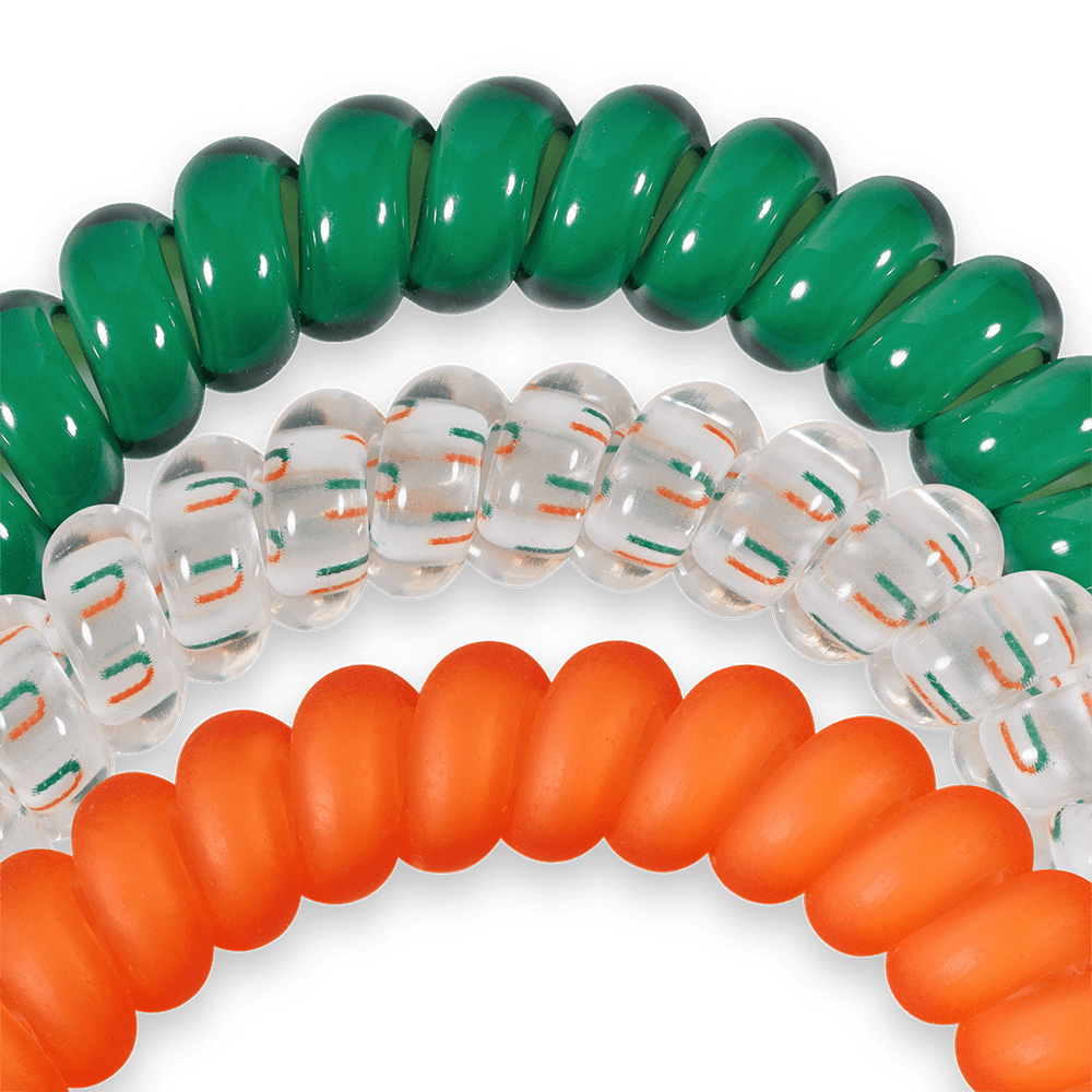 Go Canes! Small Hair Ties