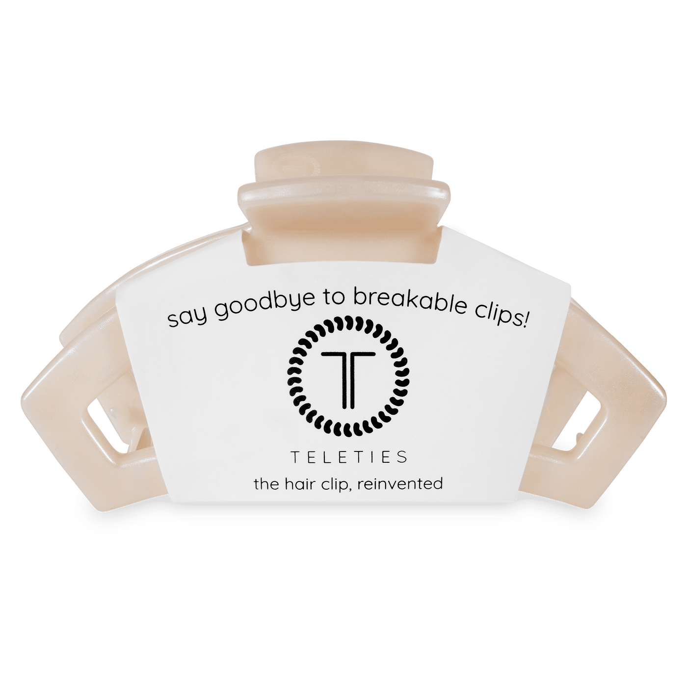 Open Soft Surf Large Hair Clip