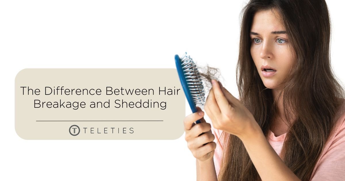 The Difference Between Hair Breakage and Shedding