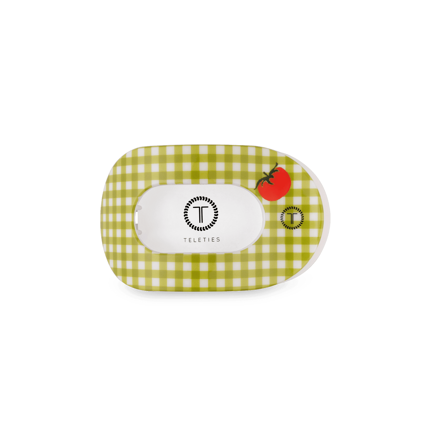 Locally Grown Small Flat Round Hair Clip