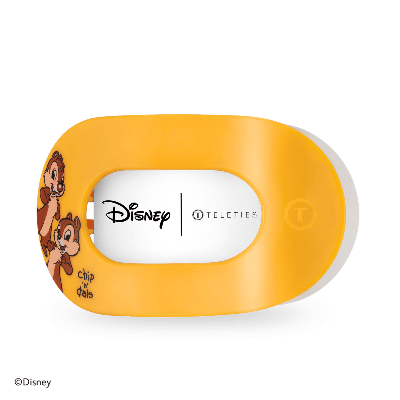Chip 'N Dale Large Flat Round Hair Clip