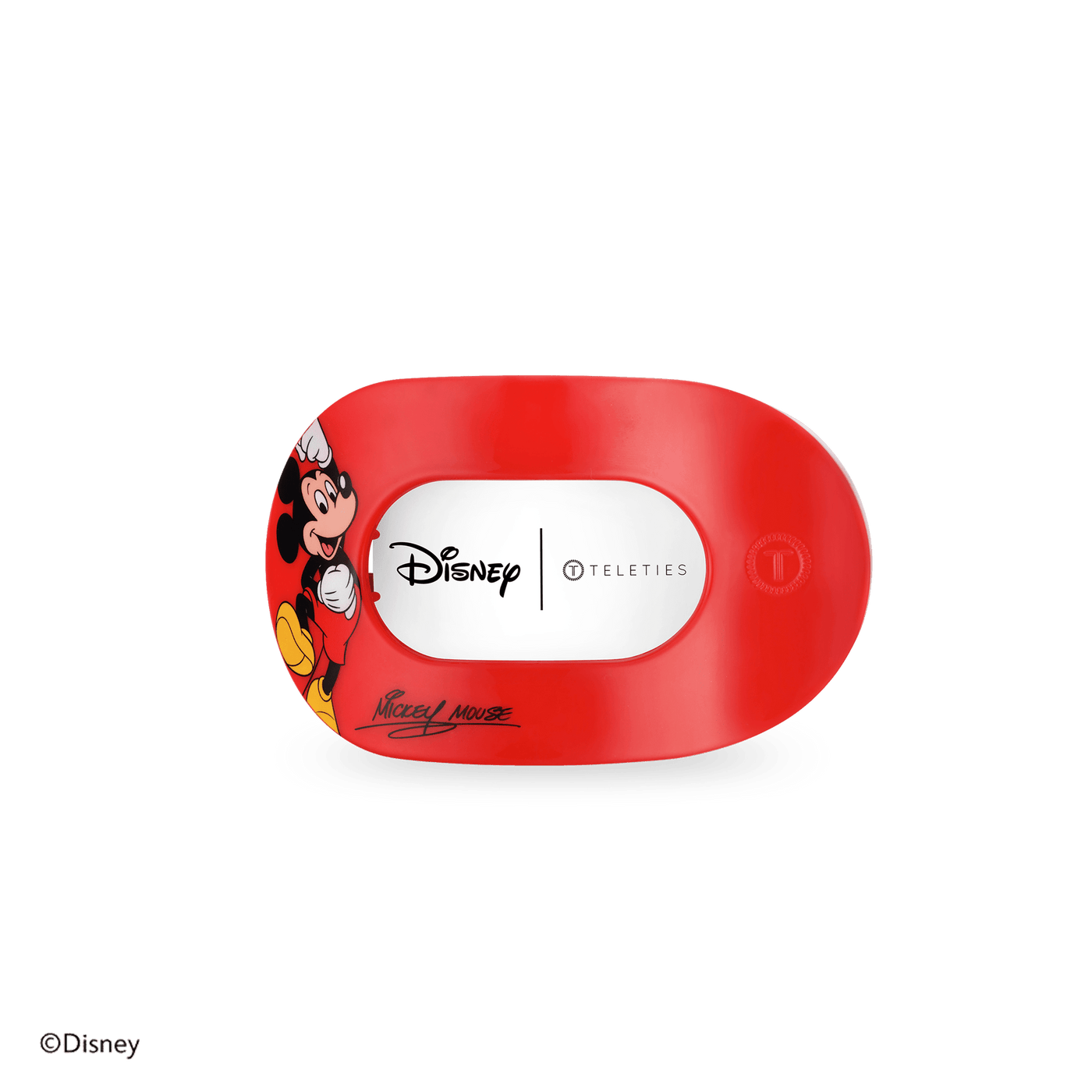 Mickey Mouse Small Flat Round Hair Clip