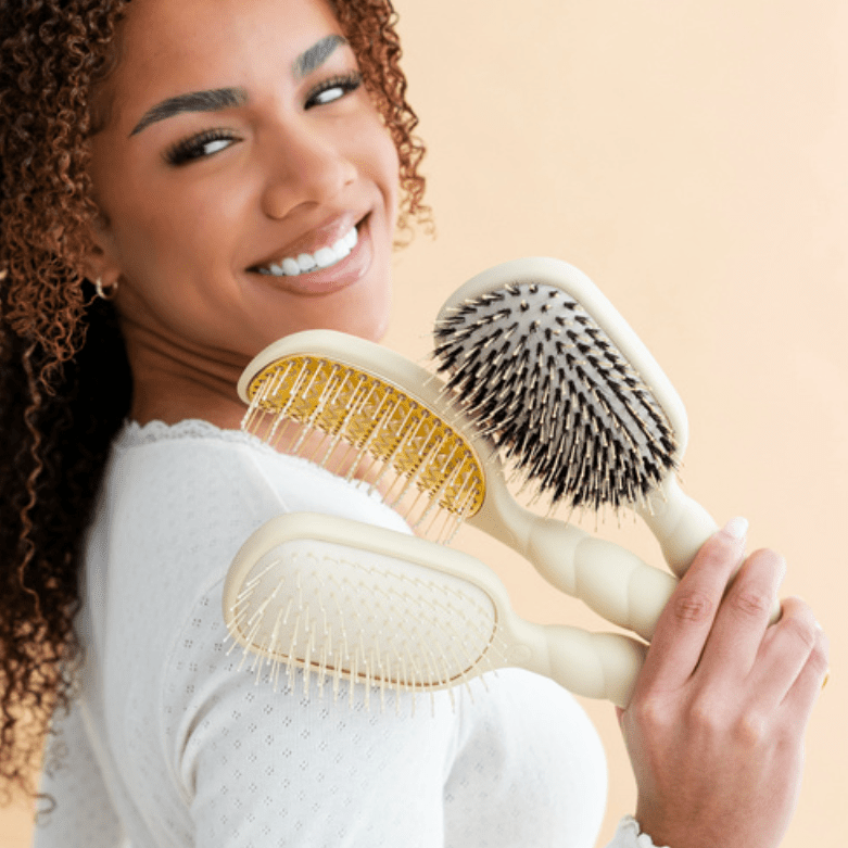 Tan Hair Brush Bundle