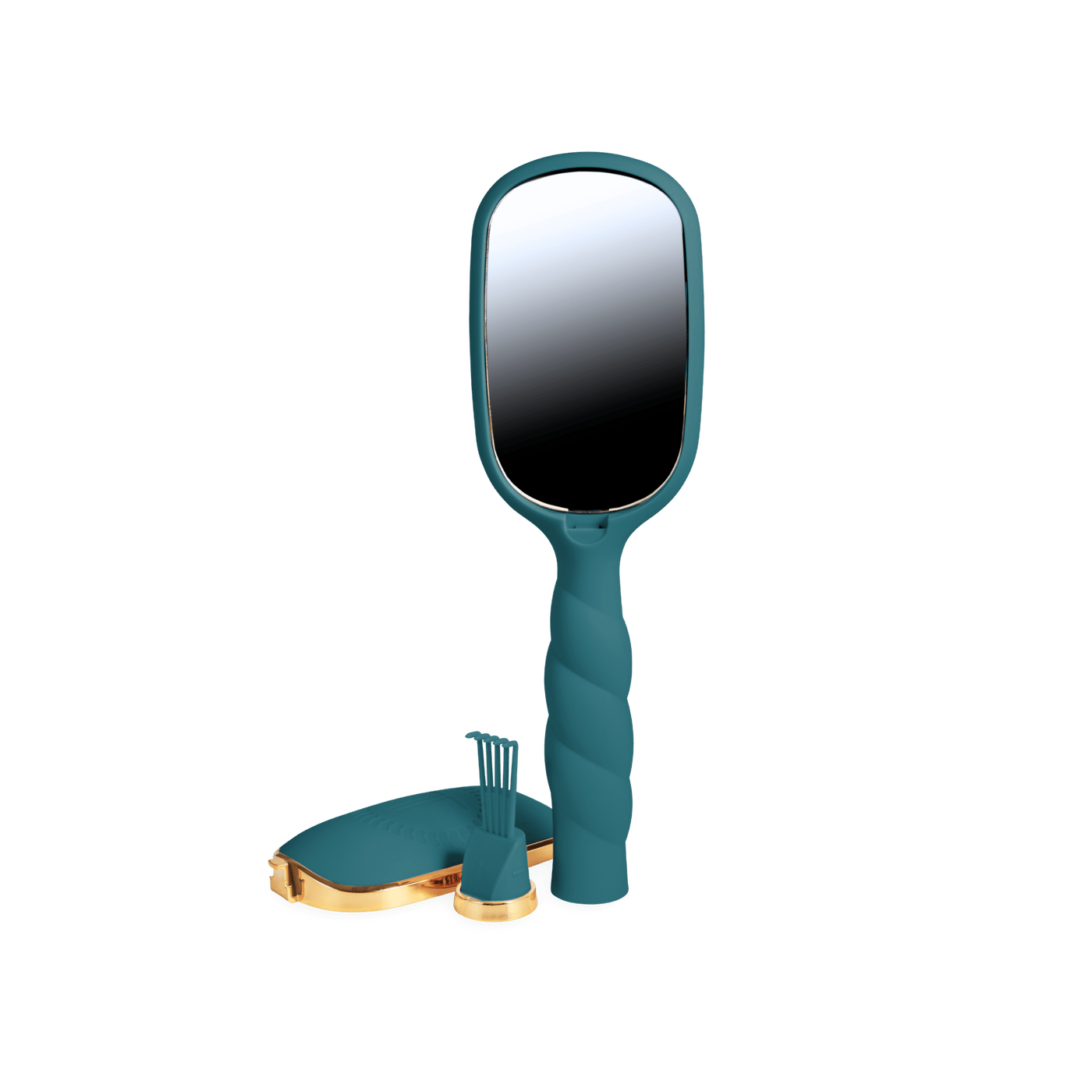 Detangler Hair Brush for Fine Hair - Teal With It