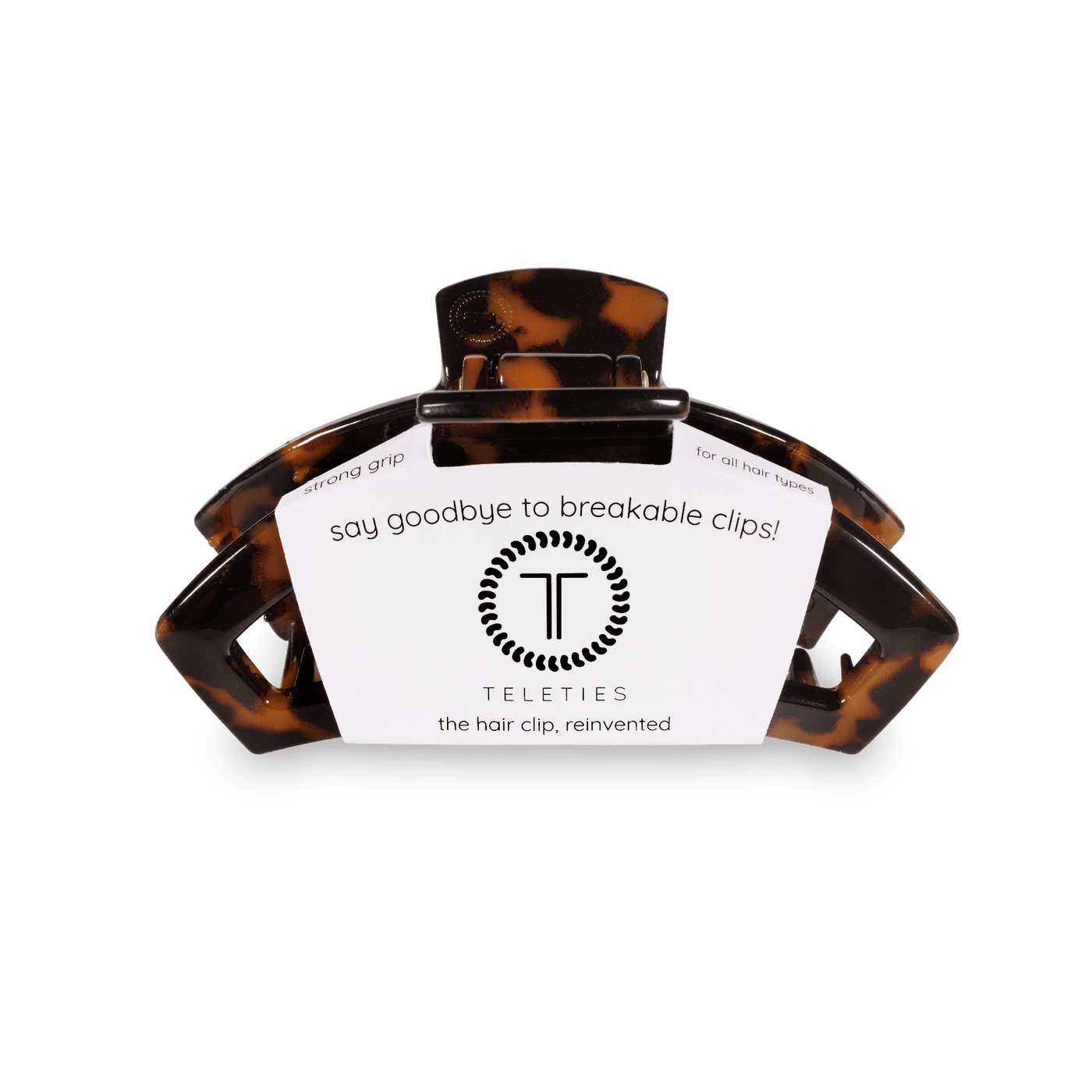 Open Tortoise Small Hair Clip