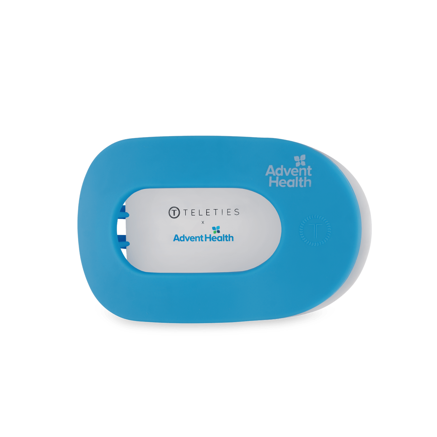 AdventHealth Matte Medium Flat Round Hair Clip