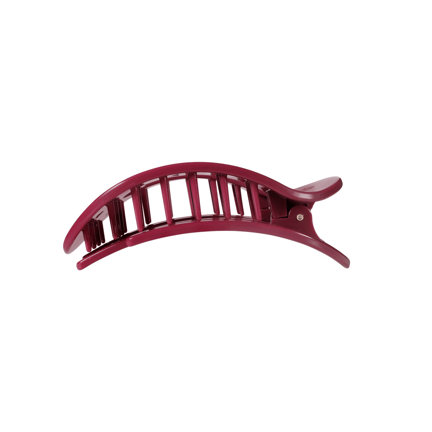 Gig 'Em! Medium Flat Round Hair Clip
