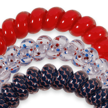Atlanta Braves Large Hair Ties
