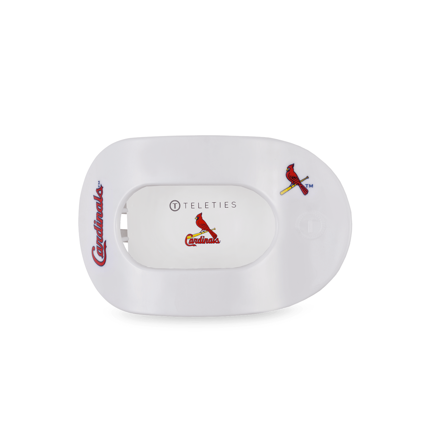 St. Louis Cardinals Medium Flat Round Hair Clip