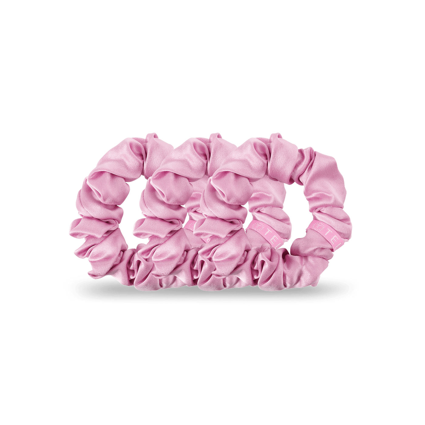 I Pink I Love You Large Silk Scrunchies
