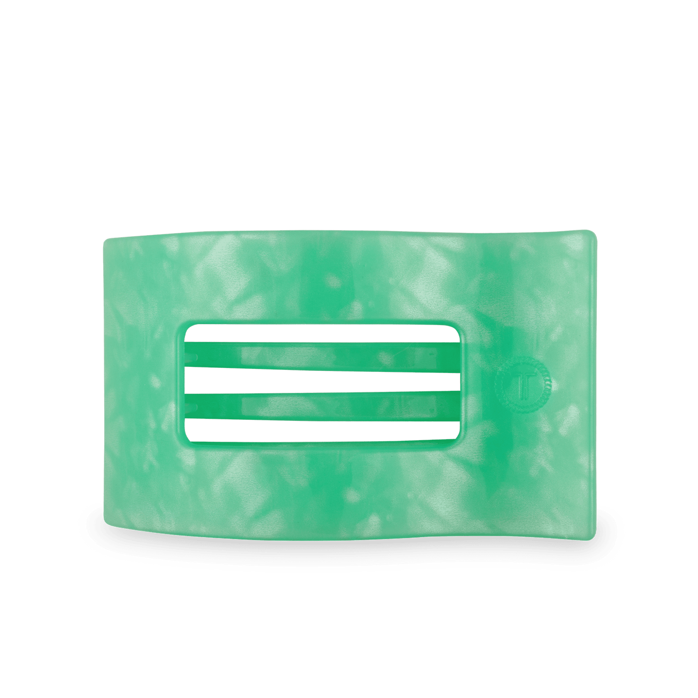 Spring Splash Large Flat Rectangle Hair Clip