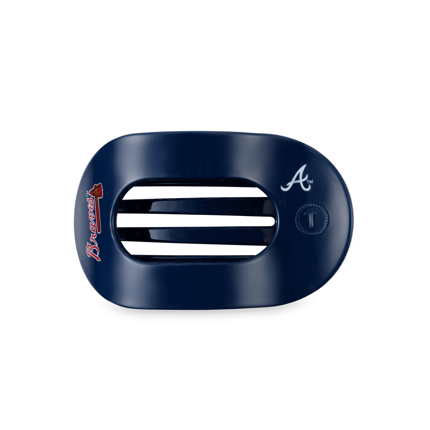 Atlanta Braves Medium Flat Round Hair Clip