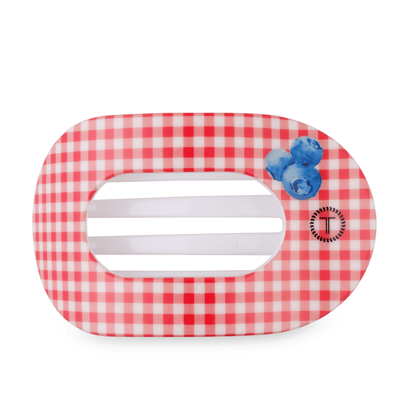 Blueberry Farms Large Flat Round Hair Clip