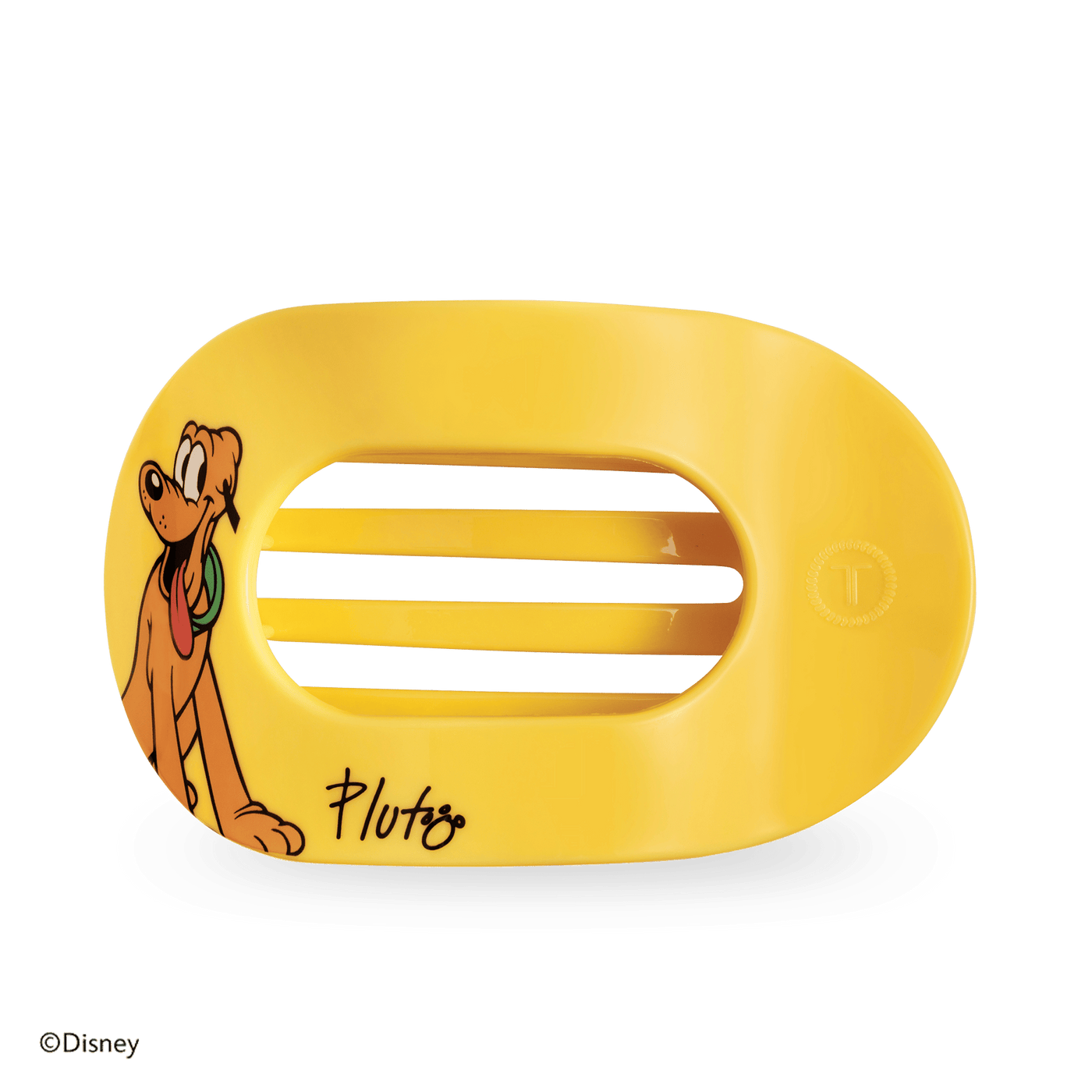 Pluto Large Flat Round Hair Clip