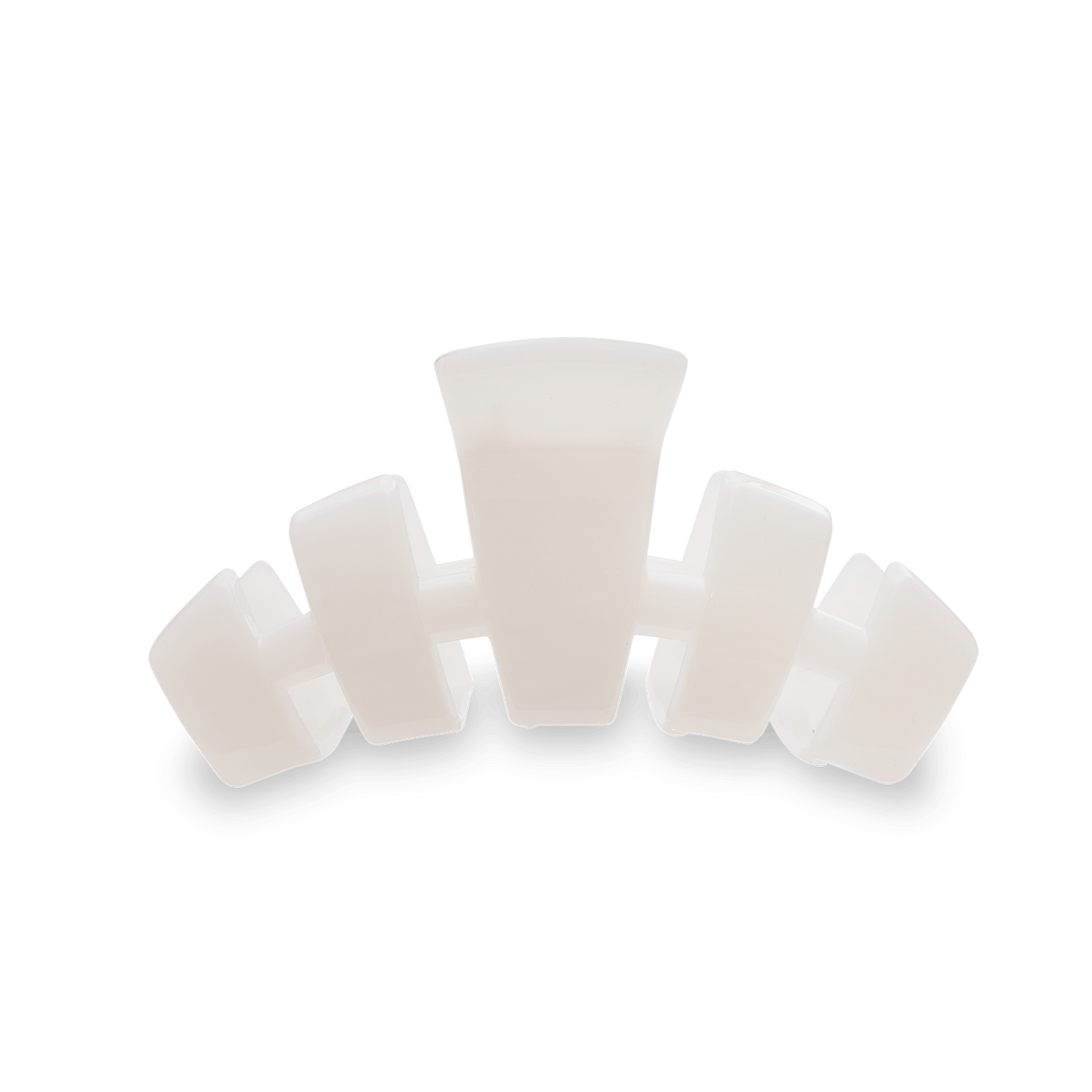 Classic Coconut White Medium Claw Clip