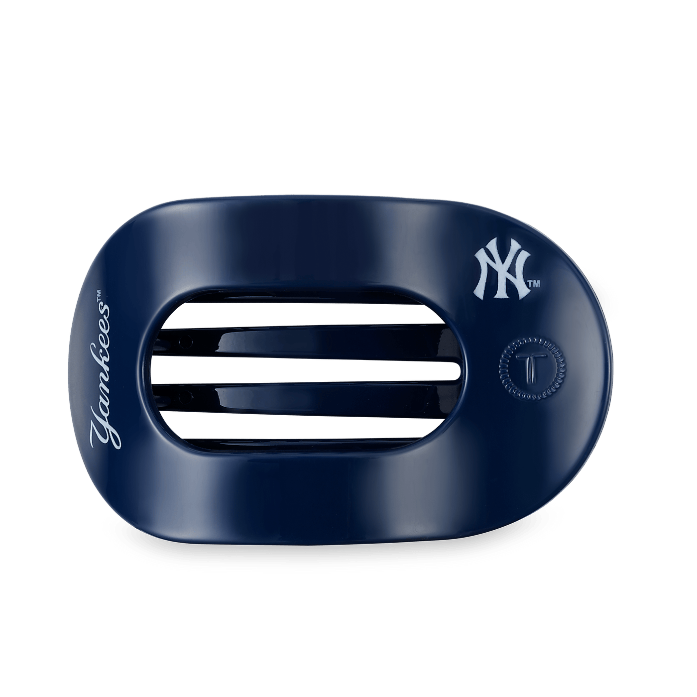 New York Yankees Large Flat Round Hair Clip