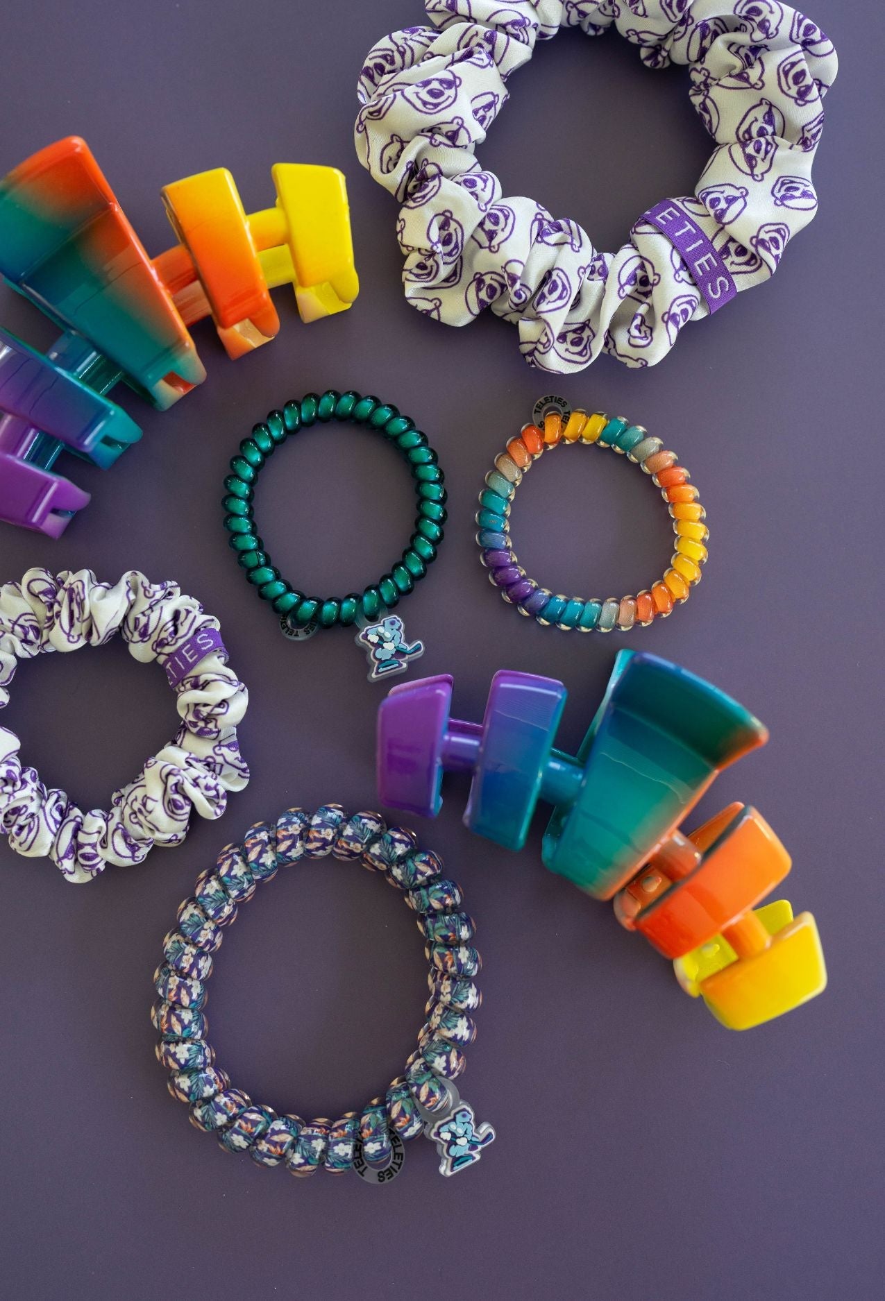 Classic Solar Bears Medium Claw Clip
