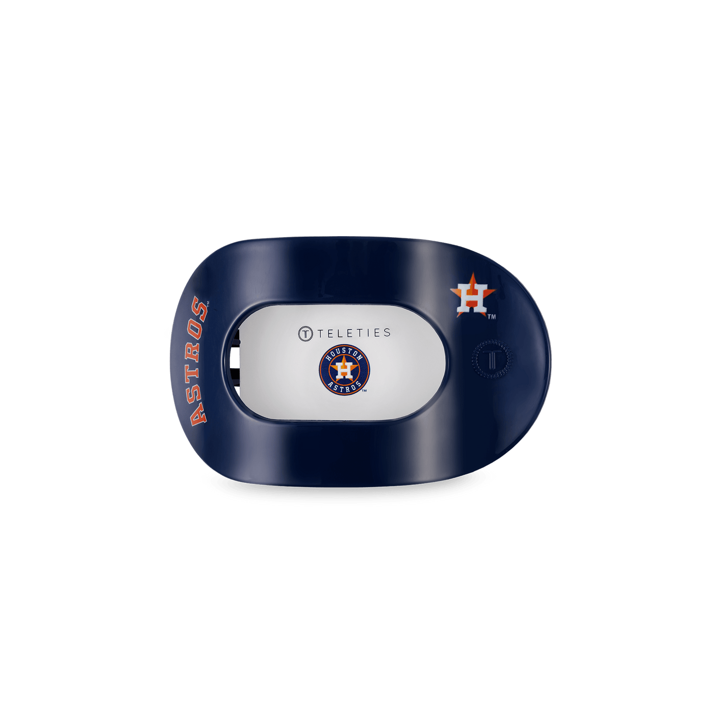 Houston Astros Small Flat Round Hair Clip