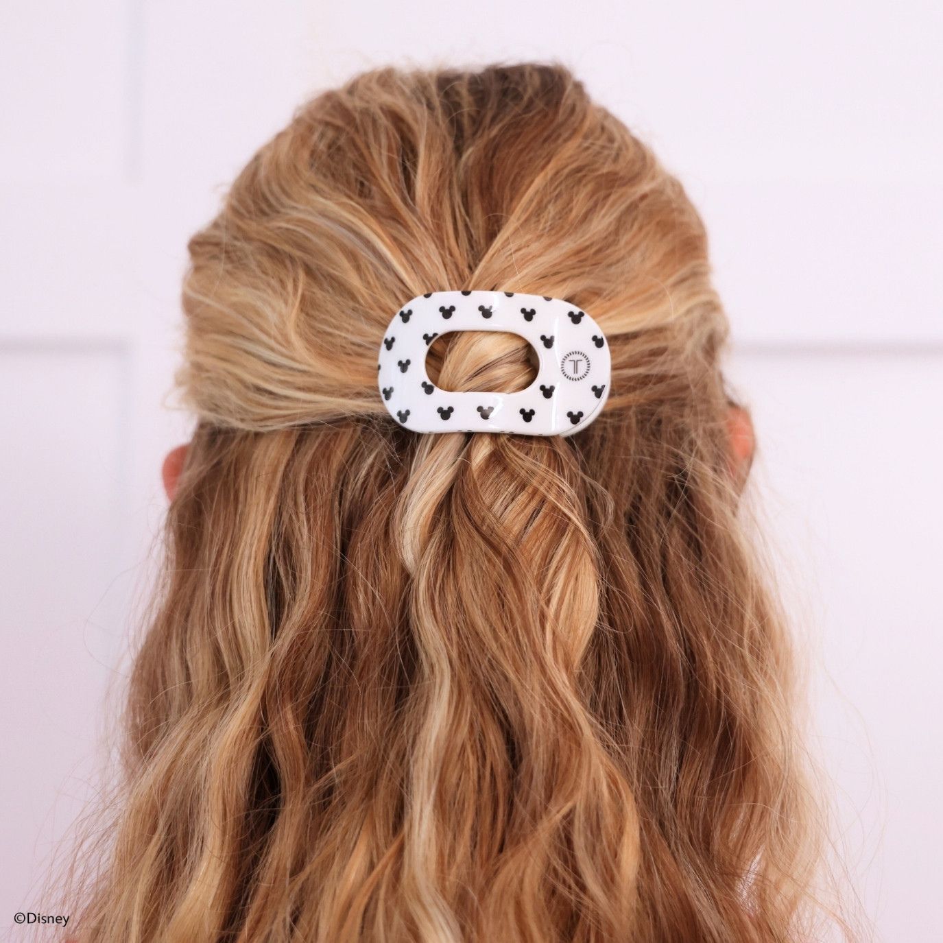 The Iconic Mickey Mouse Tiny Flat Round Hair Clip
