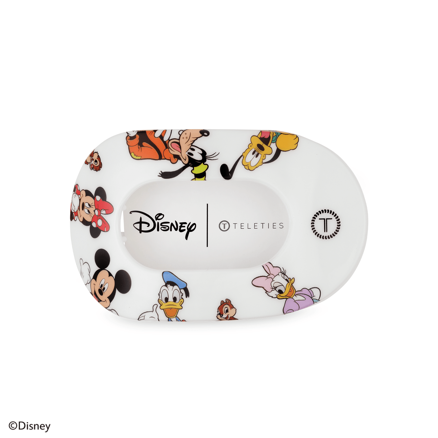 Mickey and Friends Medium Flat Round Hair Clip